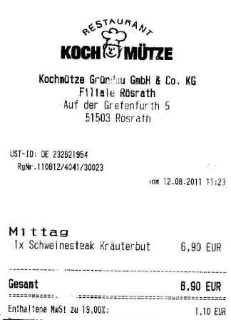 mddm Hffner Kochmtze Restaurant